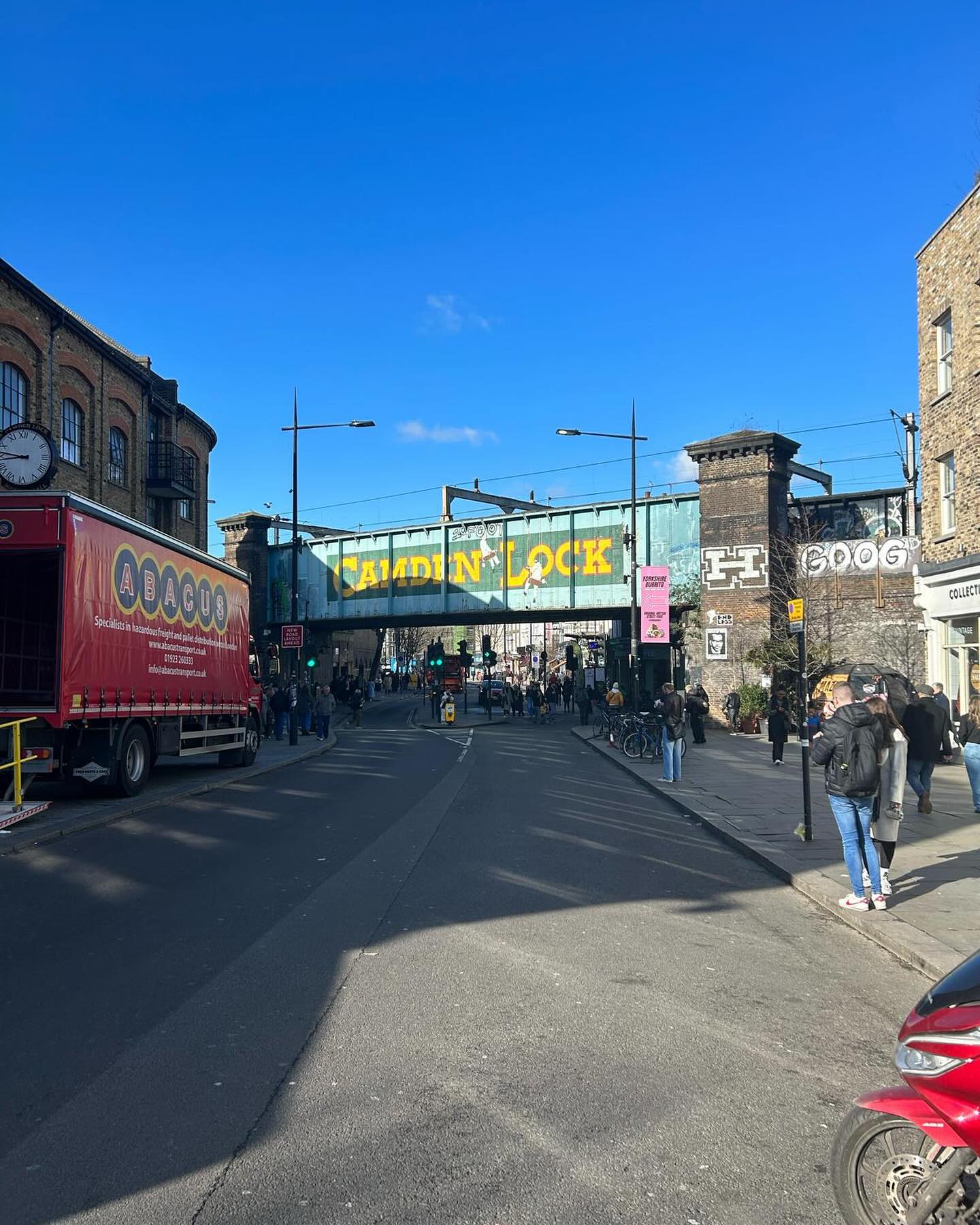 camden town uk gps